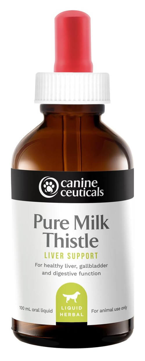 Canine Ceuticals Pure Milk Thistle 100ml - Topnotch K9