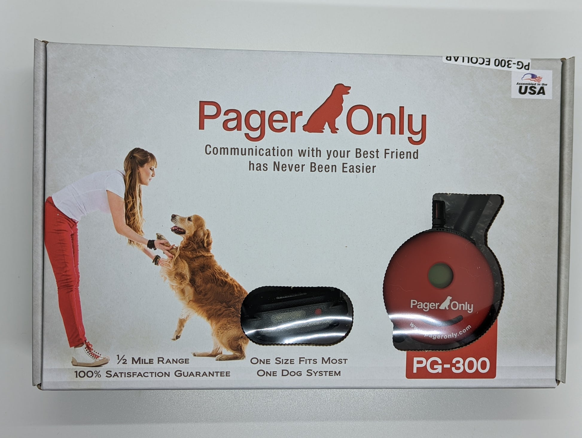 PG-300 Pager Only Ecollar (Order in item) - Topnotch K9