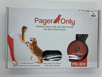 PG-300 Pager Only Ecollar (Order in item) - Topnotch K9