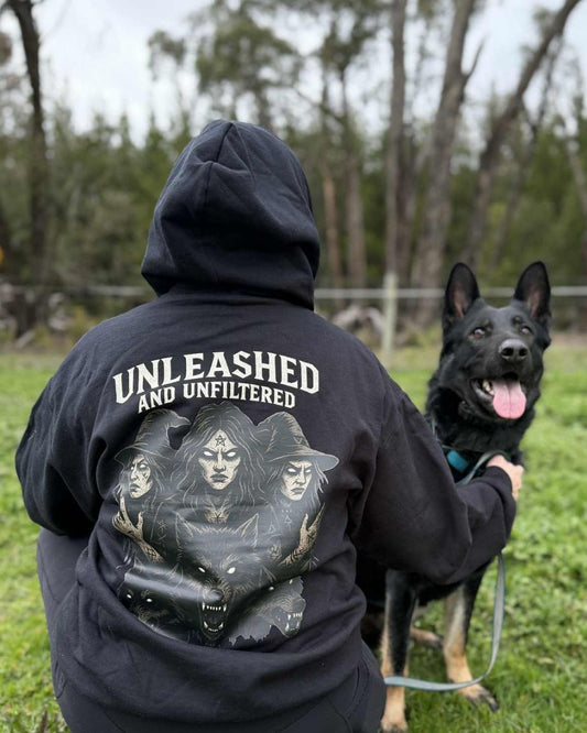 Unleashed & Unfiltered Dark Witches Hoodie